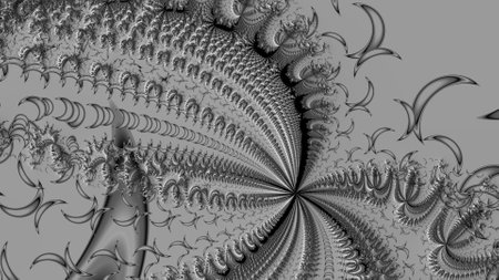 Fractal art background for creative design. Abstract fractal. Decoration for wallpaper, desktop, poster, cover booklet. Print for clothes, t-shirt. Creative illustration for designの写真素材