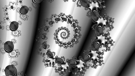 Fractal art background for creative design. Abstract fractal. Decoration for wallpaper, desktop, poster, cover booklet. Print for clothes, t-shirt. Creative illustration for designの写真素材