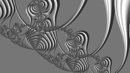 Fractal art background for creative design. Abstract fractal. Decoration for wallpaper, desktop, poster, cover booklet. Print for clothes, t-shirt. Creative illustration for designの写真素材