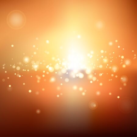Blurred bokeh vibrant backgroundのイラスト素材