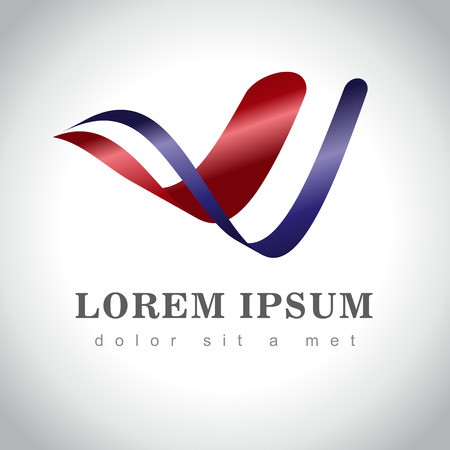 Abstract web Icon and logo sample, vector illusrationのイラスト素材