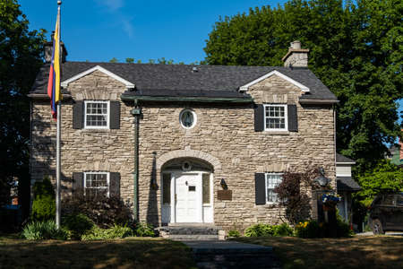 The Embassy of the Bolivarian Republic of Venezuela in Canada at 32 Range Road in the Canadian...
