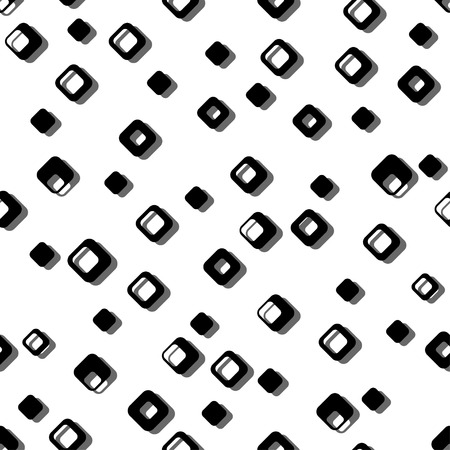 Seamless pattern with squares for wallpaper, fabric print, background - vector illustrationのイラスト素材