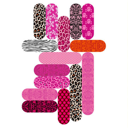 Nail Filesのイラスト素材