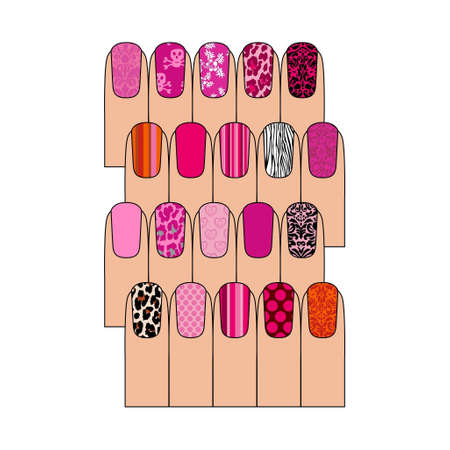 Nailsのイラスト素材