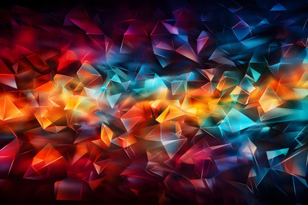 Abstract gradient background with bright neon colorsの素材