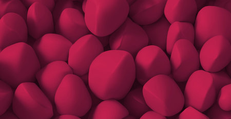 Magenta background. Color of the year. Abstract background with trendy color of 2023.の写真素材