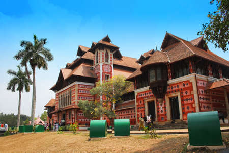 Napier Museum, Trivandrum, Kerala, Indiaのeditorial素材
