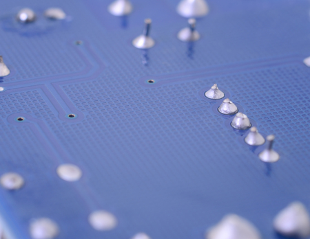 Close-up electronic circuit board. technology style concept.の写真素材