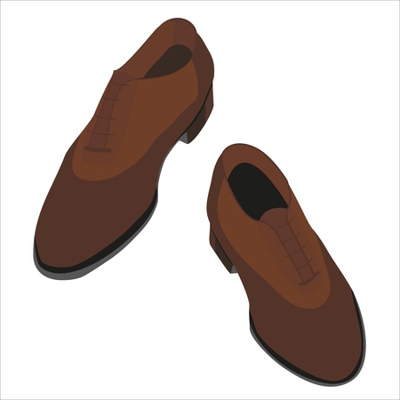 business shoes for men illustrationのイラスト素材