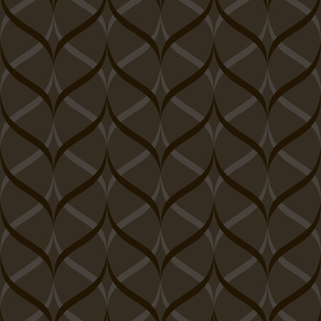 vector background, seamless pattern with black elements, geometric design, vector illustrationのイラスト素材