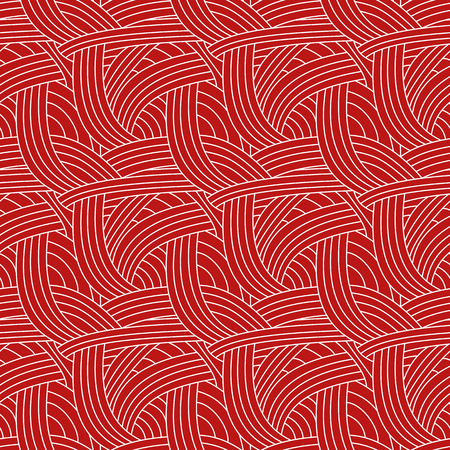 vector background,  seamless pattern with red thread elements, geometric design, vector illustrationのイラスト素材