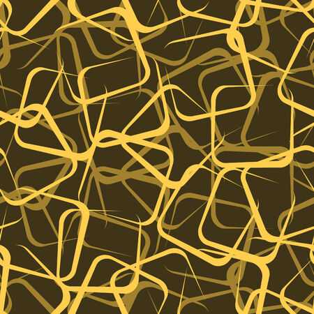 vector background with yellow elements, geometric design, vector illustrationのイラスト素材