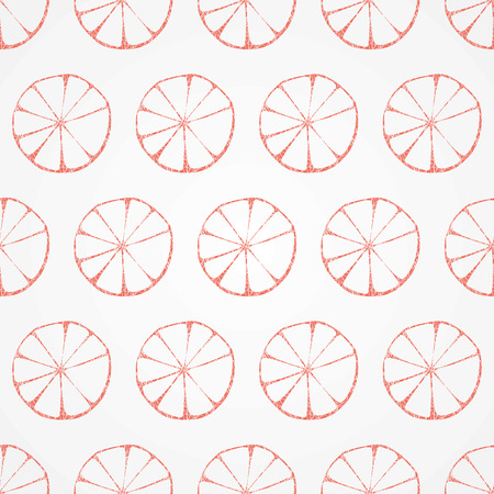 Vector lemon pattern, seamless background のイラスト素材