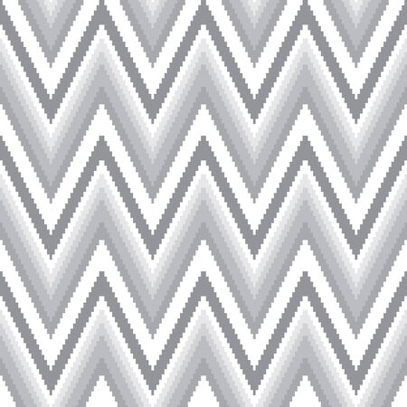 vector background, unusual seamless pattern with  gray and white elements, geometric design, vector illustrationのイラスト素材