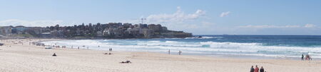 Panorama of a beachside in Australiaのeditorial素材