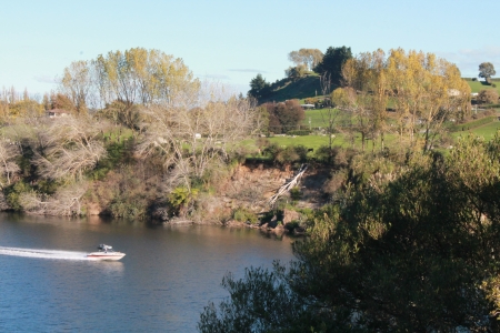 Landscape view in New Zealandの写真素材