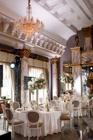 Multilevel birthday cake decorated fabulous with toys. Ice conceptの写真素材