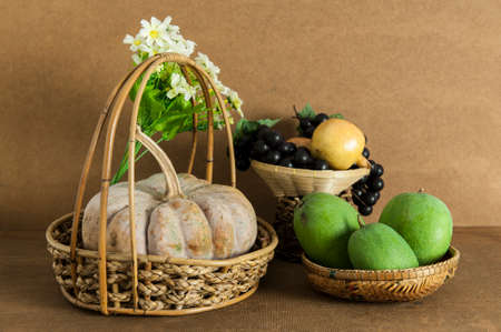 Vegetable and fruit consumption and cooking.の写真素材