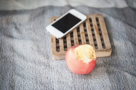 Phone with Apple 