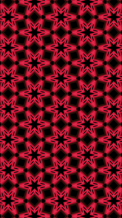 Ornate geometric pattern and abstract colored backgroundの写真素材