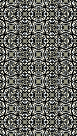 Ornate geometric pattern and abstract colored background