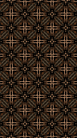Ornate geometric pattern and abstract colored backgroundの写真素材