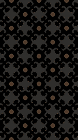 Ornate geometric pattern and abstract multicolored background