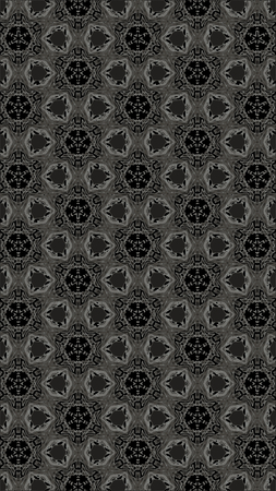 Ornate geometric pattern and abstract colored background