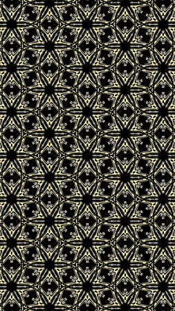 Ornate geometric pattern and abstract colored background