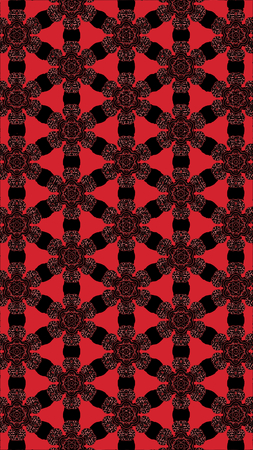 Ornate geometric pattern and abstract colored backgroundの写真素材