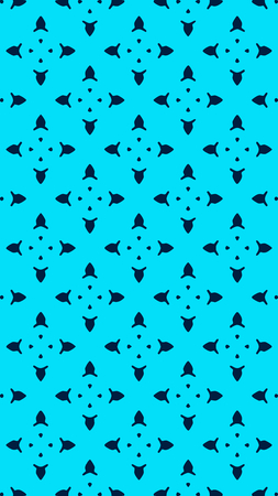 Ornate geometric pattern and two-tone abstract backgroundの写真素材