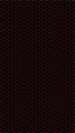 Ornate geometric pattern and abstract multicolored background