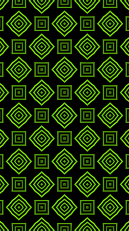 Ornate geometric pattern and abstract multicolored background