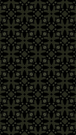 Ornate geometric pattern and abstract multicolored background