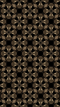 Ornate geometric pattern and abstract multicolored background