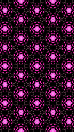 Ornate geometric pattern and abstract multicolored backgroundの写真素材