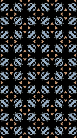 Ornate geometric pattern and abstract multicolored backgroundの写真素材