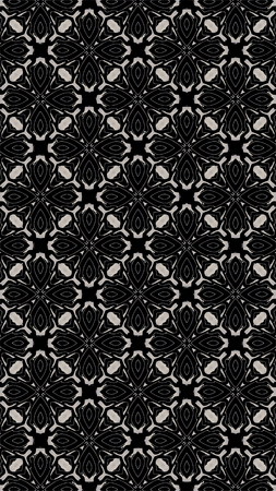 Ornate geometric pattern and abstract multicolored background