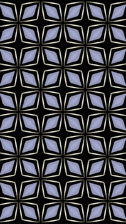 Ornate geometric pattern and abstract multicolored background