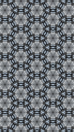 Ornate geometric pattern and abstract multicolored background