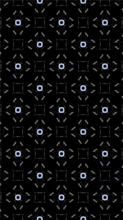 Ornate geometric pattern and abstract multicolored background