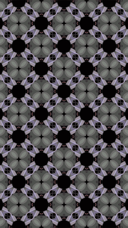 Ornate geometric pattern and abstract multicolored background