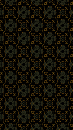 Ornate geometric pattern and abstract multicolored backgroundの写真素材