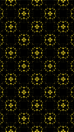 Ornate geometric pattern and abstract multicolored backgroundの写真素材