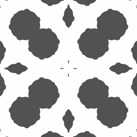 Pattern tile, ornate geometric pattern and two-tone abstract backgroundの写真素材