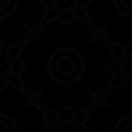 Pattern tile, ornate geometric pattern and two-tone abstract backgroundの写真素材