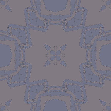 Pattern tile, ornate geometric pattern and two-tone abstract backgroundの写真素材