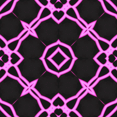 Pattern tile, ornate geometric pattern and abstract colored backgroundの写真素材