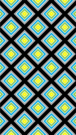 Ornate geometric pattern and abstract colored backgroundの写真素材
